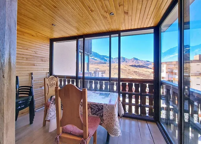 Lumineux 34m², Balcon, Pied Des Pistes, 4 Pers. - Fr-1-832-7 Daire *