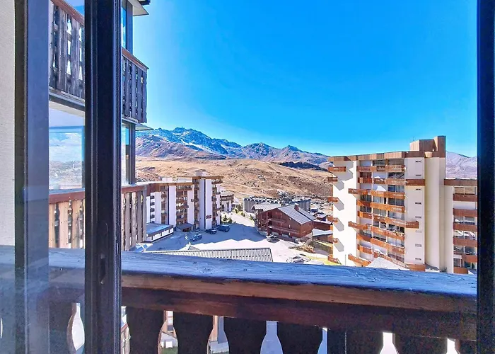 Lumineux 34m², Balcon, Pied Des Pistes, 4 Pers. - Fr-1-832-7 *