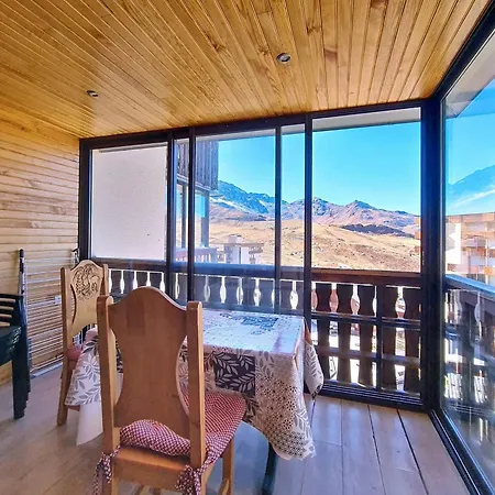 Lumineux 34m², Balcon, Pied Des Pistes, 4 Pers. - Fr-1-832-7 شقة *